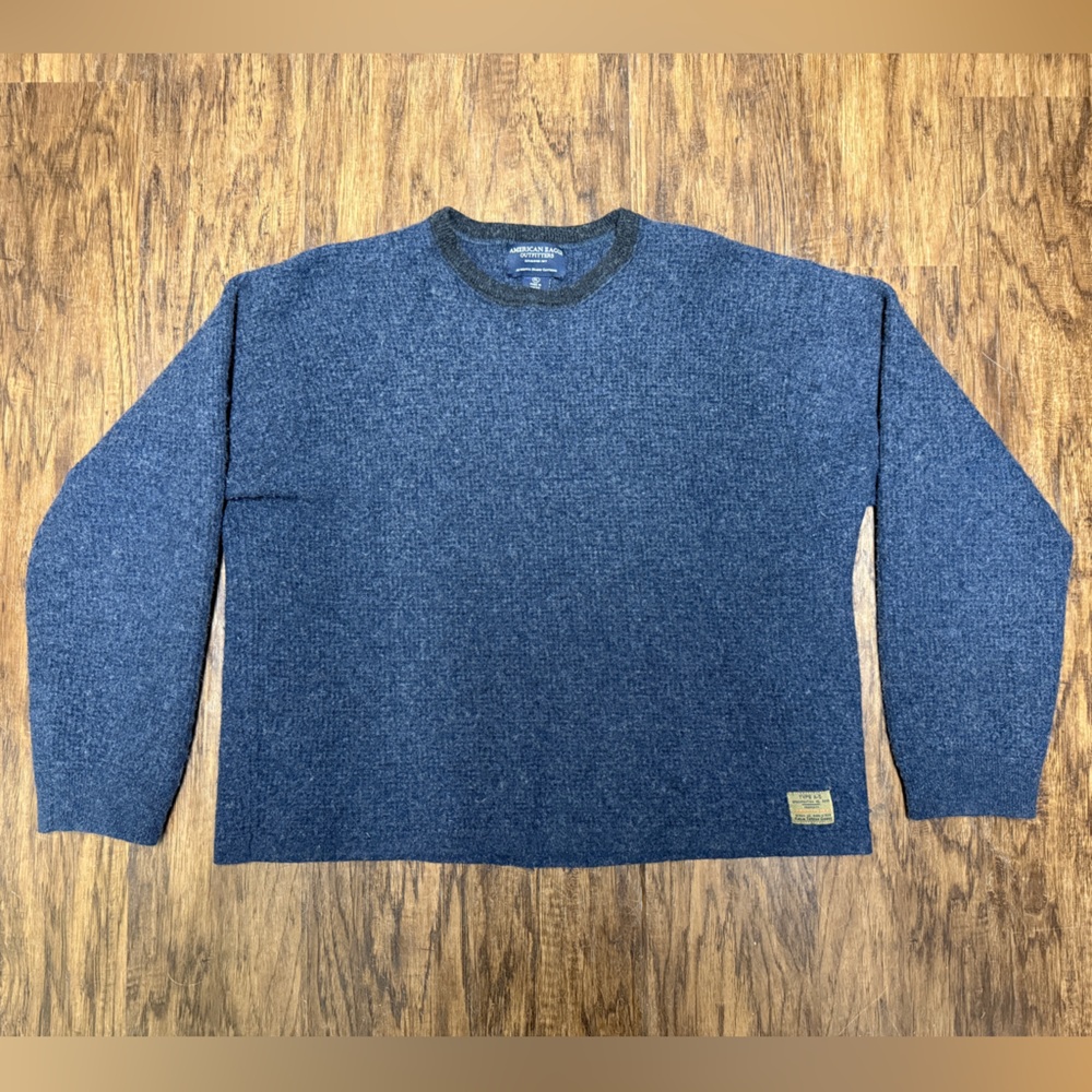 Men's Vintage American Eagle Lambswool Sweater